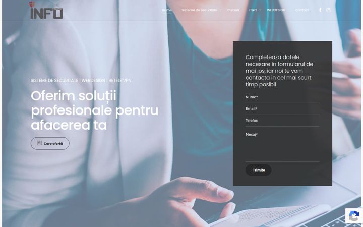 Posnetek zaslona infosmartpc.ro