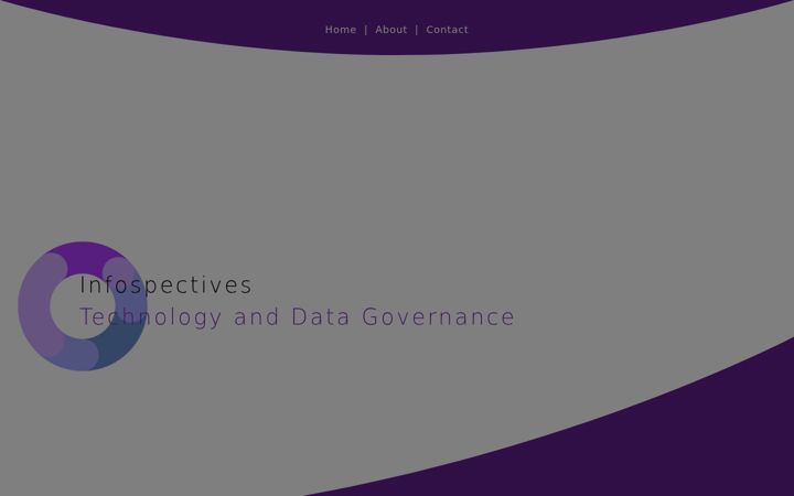 Screenshot of infospectives.co.uk