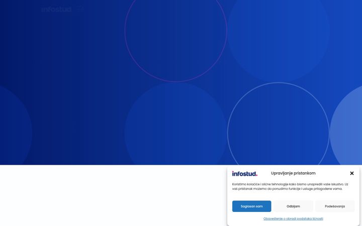 Kuvakaappaus sivustosta infostud.com