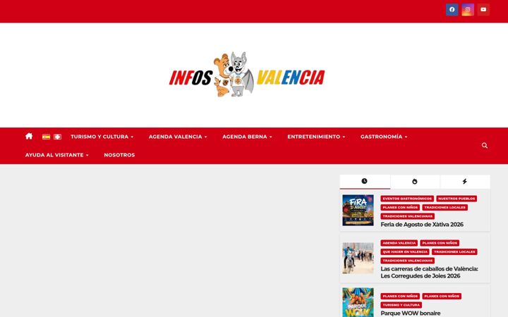 Screenshot von infosvalencia.com