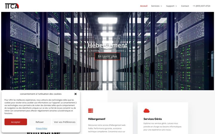 Screenshot of infotechcanada.net