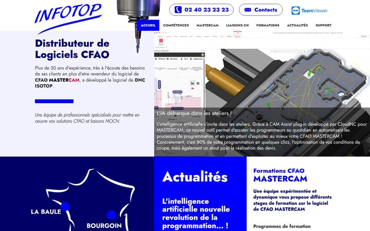 Screenshot of infotop.fr