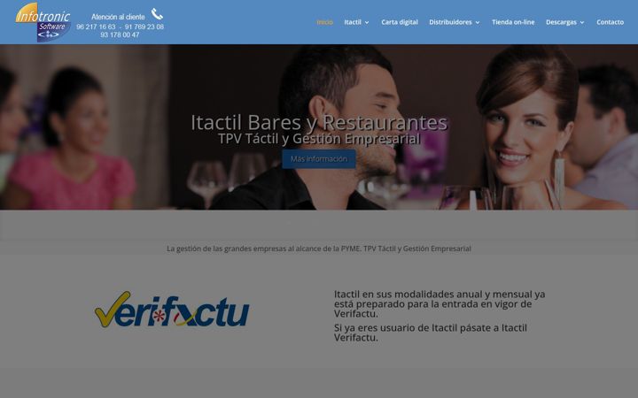 Screenshot of infotronic.es
