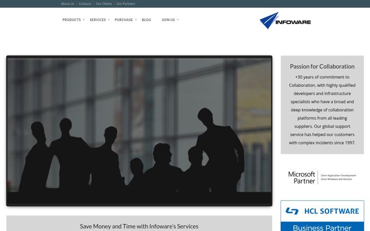 Screenshot of infoware.com