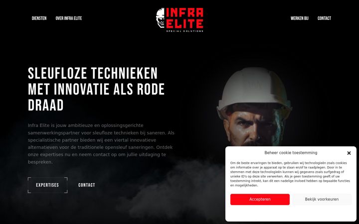 Screenshot of infra-elite.com