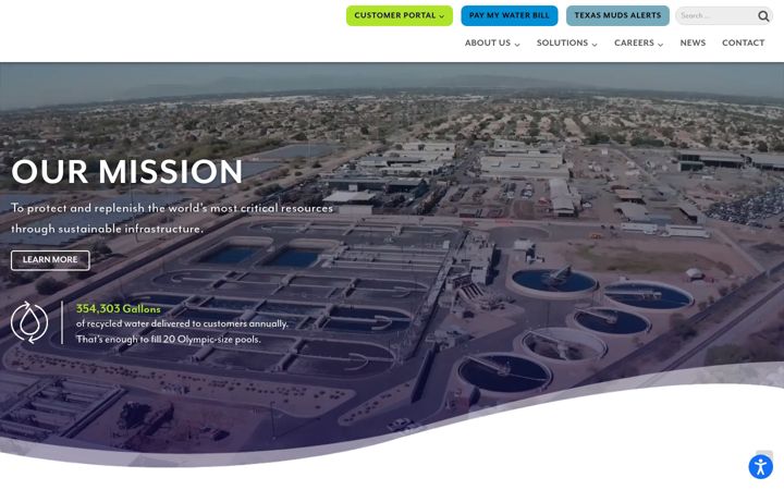 Screenshot di inframark.com