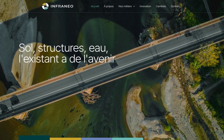 Screenshot of infraneo.com