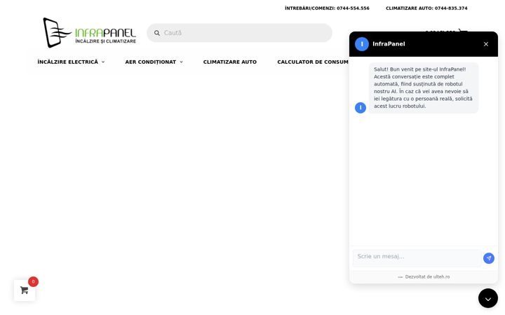 Screenshot of infrapanel.ro