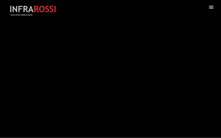 Screenshot of infrarossitributeband.com