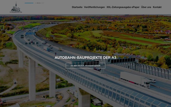 Screenshot of infrastruktur-verkehrnordbayern.de