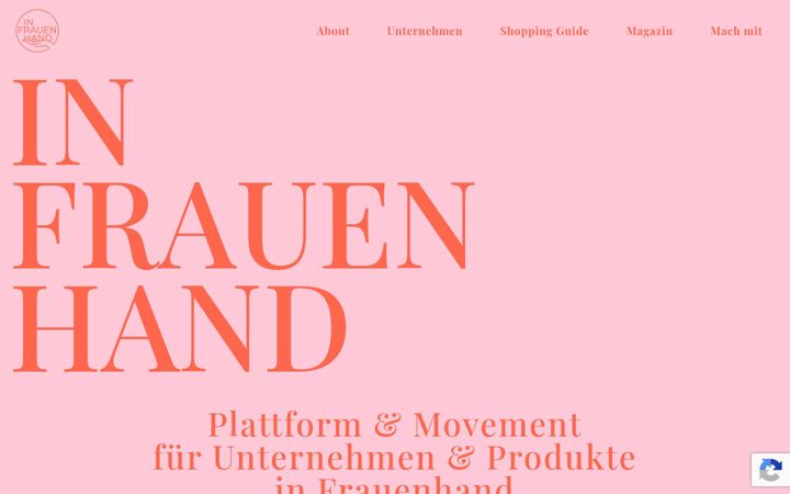 Screenshot of infrauenhand.com