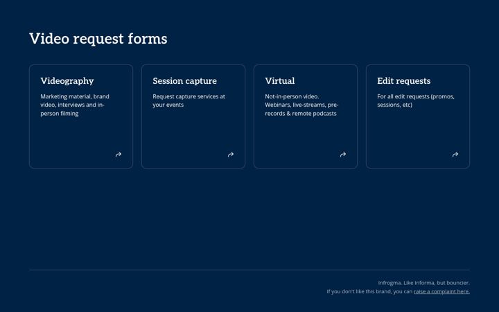 Screenshot of infrogma.com