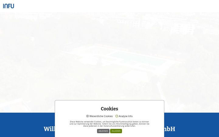 Screenshot of infu.de