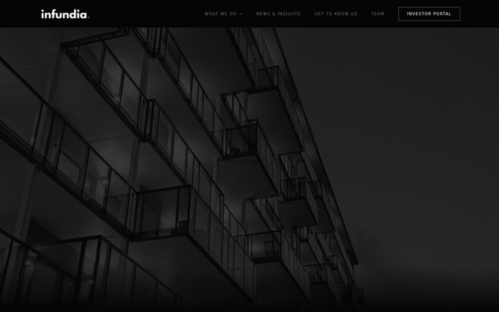 Screenshot of infundia.com
