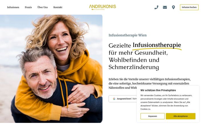 Screenshot of infusionstherapie-wien.at