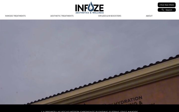 Screenshot of infuzelv.com