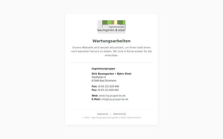 Screenshot of ing-gruppe-be.de