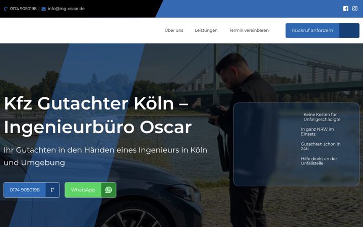 Screenshot of ing-oscar.de