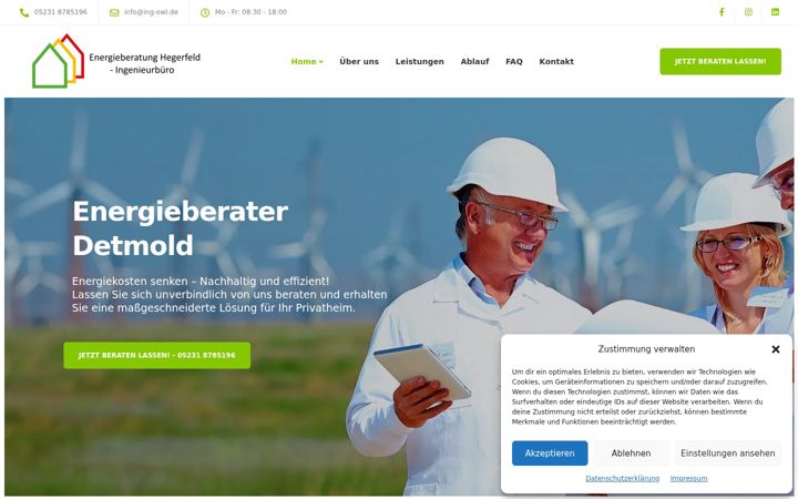 Screenshot of ing-owl.de