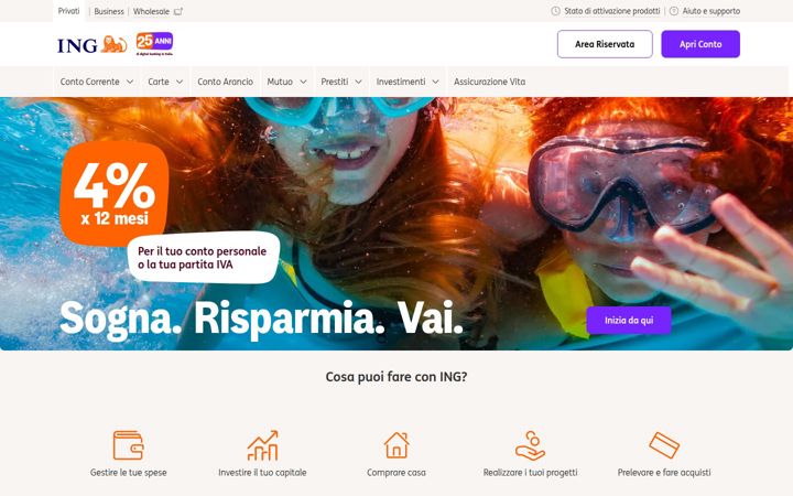 Screenshot of ing.it