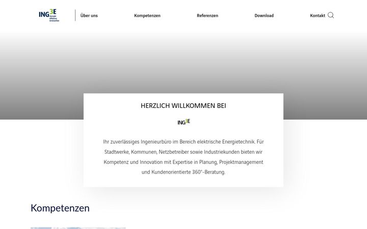Screenshot of ing3e.de