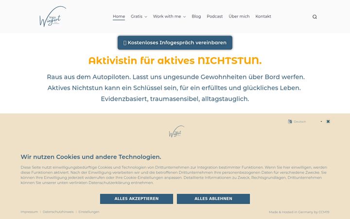 Screenshot of ingaahlers.de