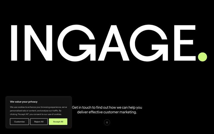 Screenshot of ingagemarketing.com