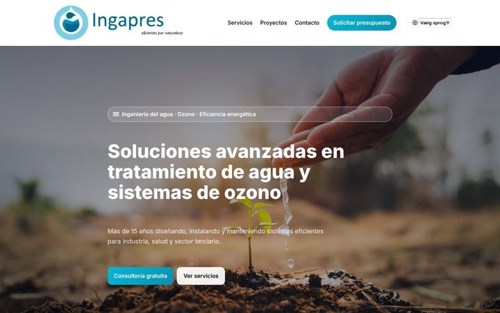 Screenshot of ingapres.com