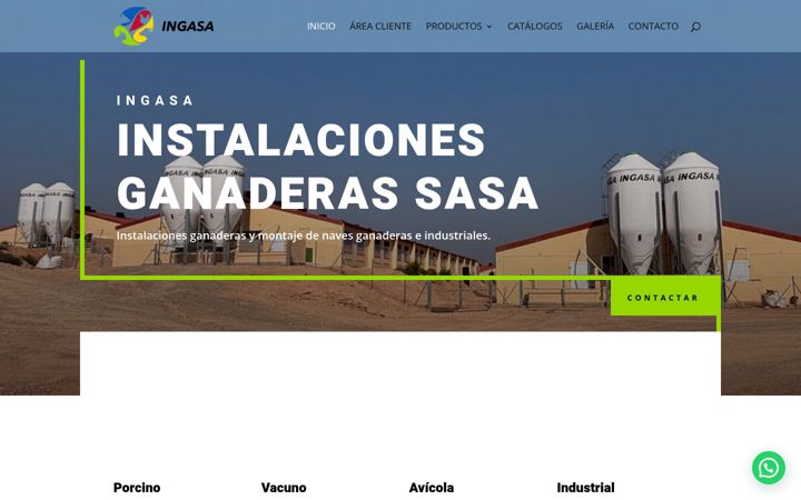 Screenshot of ingasa.es