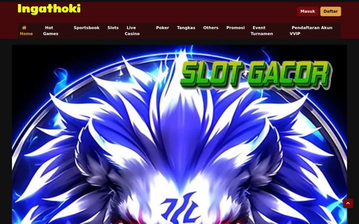 Skjámynd af ingathoki.com