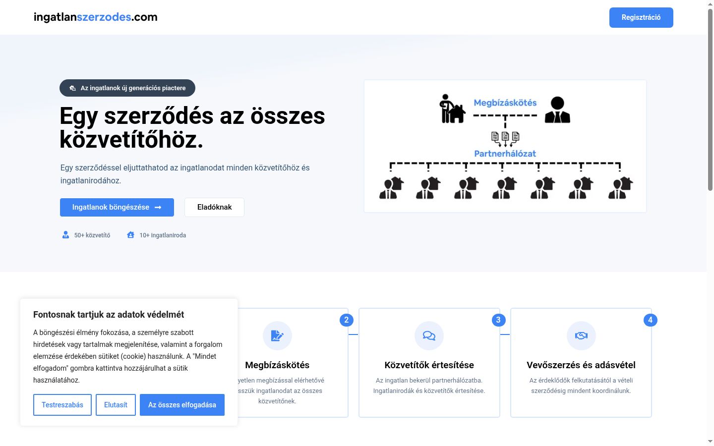 Snímek obrazovky baneru souhlasu zobrazeného před jakoukoli interakcí