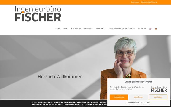 Screenshot of ingbuero-fischer.de
