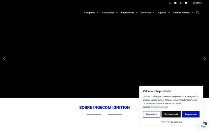 Screenshot of ingecom.net