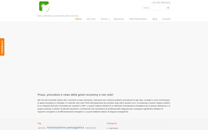 Screenshot of ingegneriascialla.it