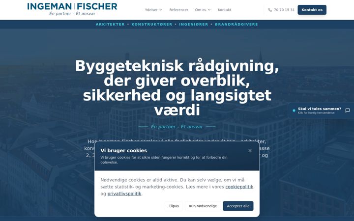 Snímek obrazovky ingemanfischer.dk