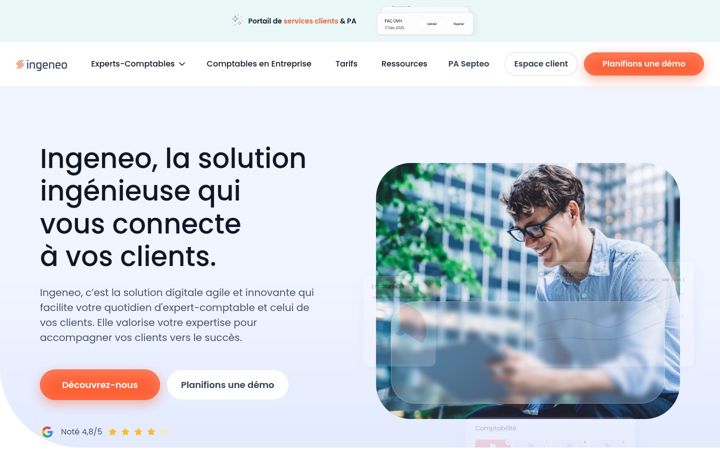 Screenshot of ingeneo.eu