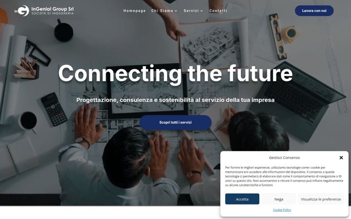 Screenshot of ingenialgroup.it