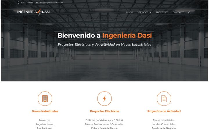 Screenshot of ingenieriadasi.com