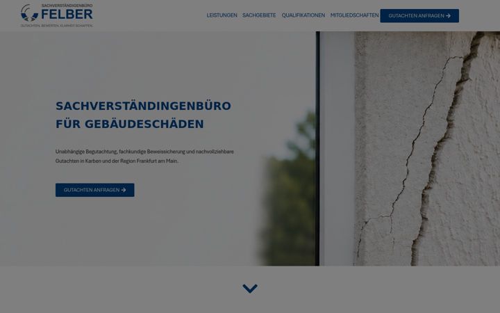 Screenshot of ingenieurbuero-felber.de
