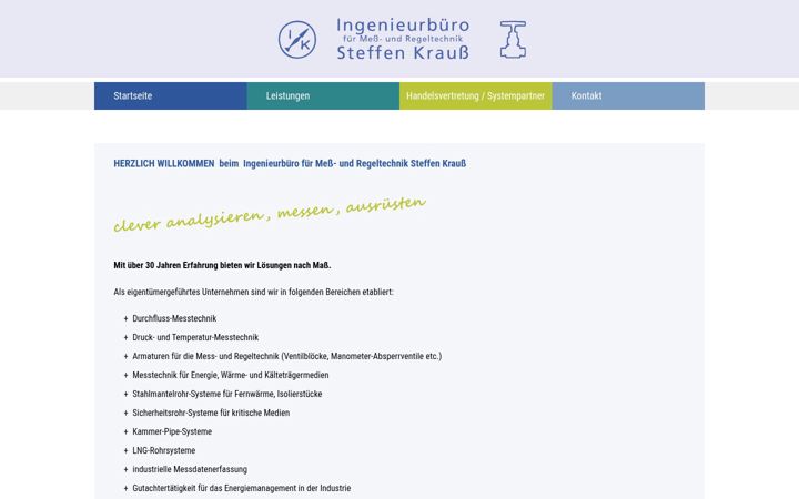 Screenshot of ingenieurbuero-krauss.de