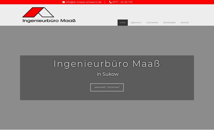 Screenshot of ingenieurbuero-maass.de
