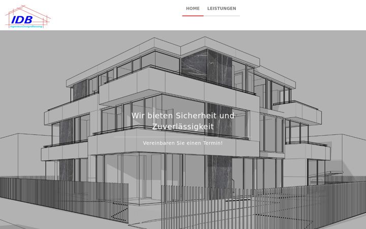 Screenshot of ingenieurdesignblessing.de