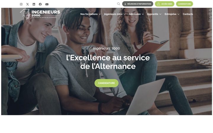 Screenshot of ingenieurs2000.com