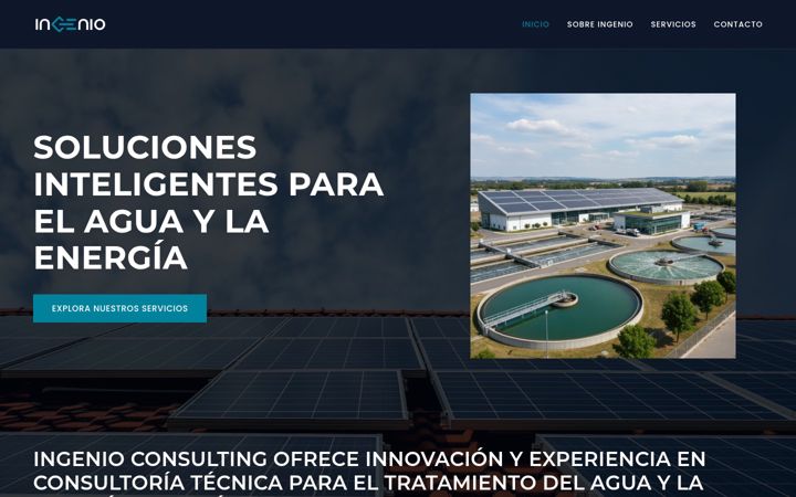 Screenshot of ingenioconsulting.com