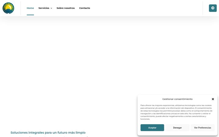 Screenshot of ingeniosolar.com