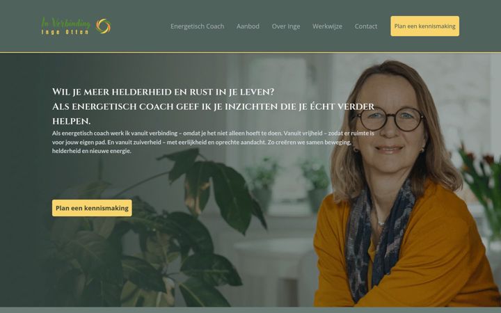 Screenshot of ingeottencoaching.nl