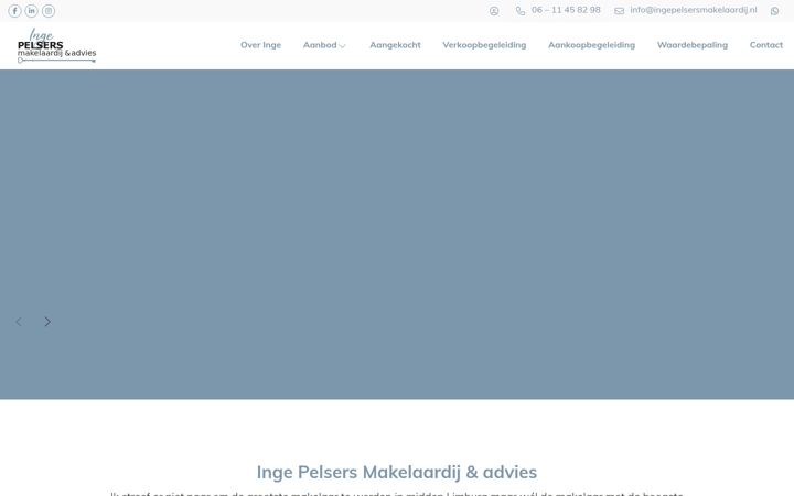 Screenshot of ingepelsersmakelaardij.nl
