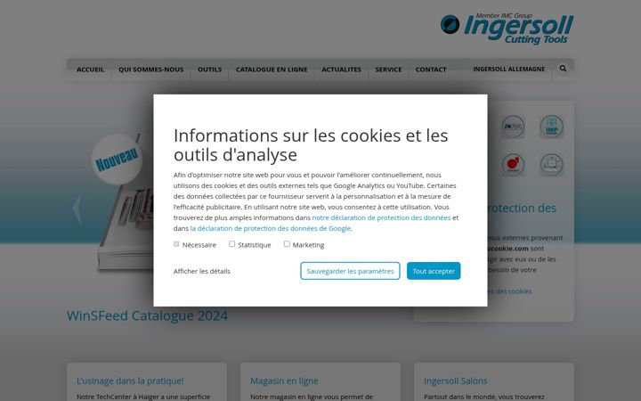Screenshot of ingersoll-imc.fr