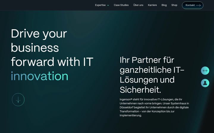 Screenshot of ingerson.de