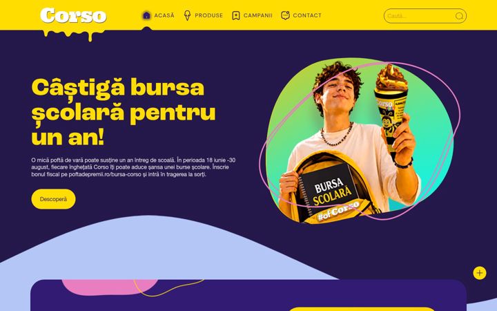 Screenshot of inghetatacorso.ro